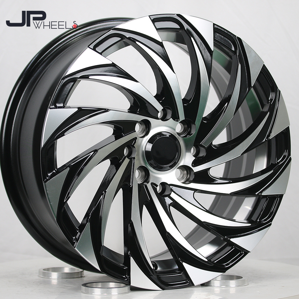 Passenger Car Wheel Rims 15 Inch 4 Holes Passenger Car Wheels Colorful Design Alloy Wheels Rims#M1003