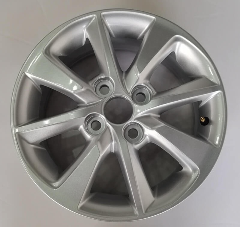 Hot wheels car 14 15 inch silver rims wheels 4*100 PCD passenger car wheels rims for Toyota Yaris Vios Vitz