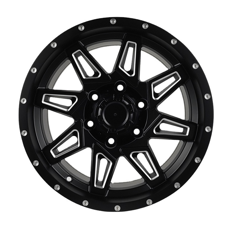 Auto Parts Aftermarket Wheels 16 Inch 18 Inch Offroad Rims Concave Negative Offset 6x139.7 Alloy Rims #R1116