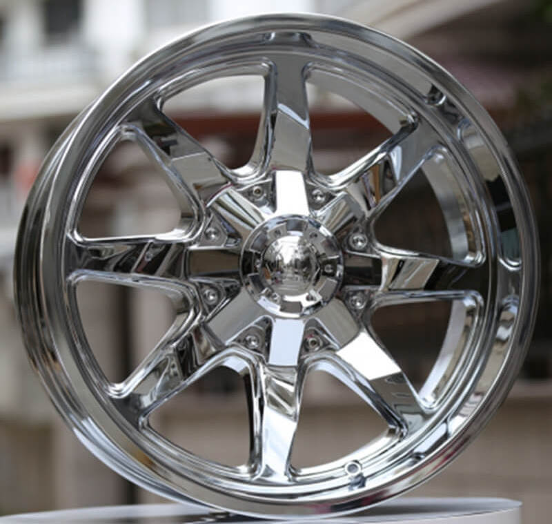 20 22 24 inch 4x4 forged wheels rims for Hummer H2 H1 effect Chrome offroad rims wheels for Dodge Ram 2500 3500