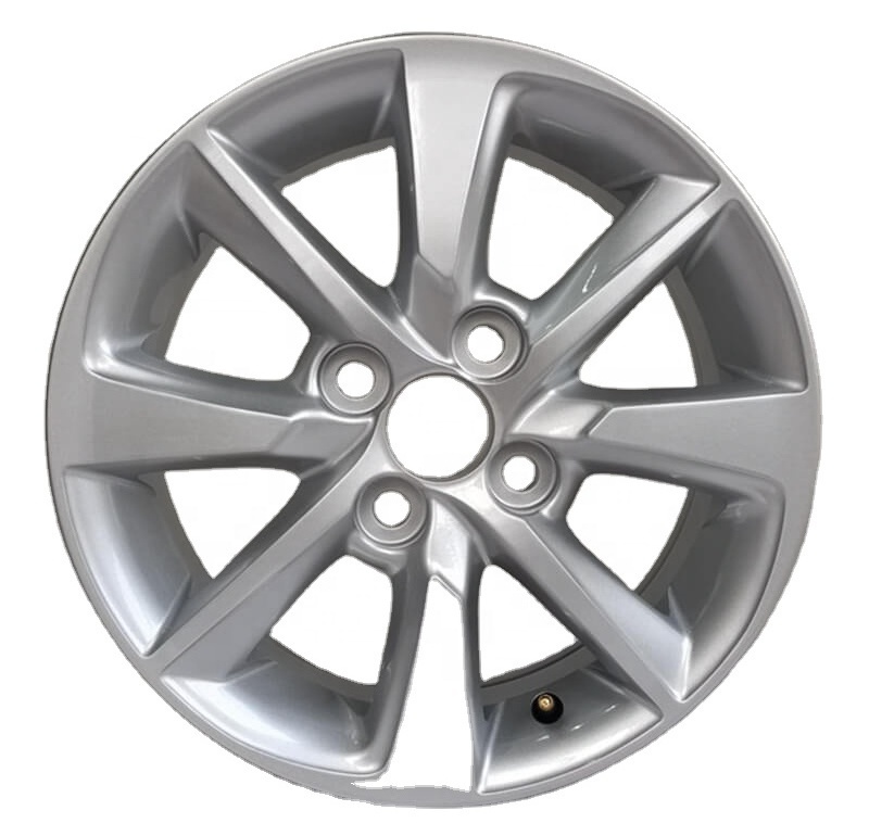 Hot wheels car 14 15 inch silver rims wheels 4*100 PCD passenger car wheels rims for Toyota Yaris Vios Vitz