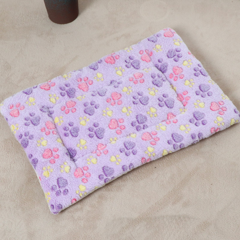 Winter Reusable Plush Pet Mats Pads Thickened Warm Pet Pad Removable And Washable Pet Bed For Dogs And Cats