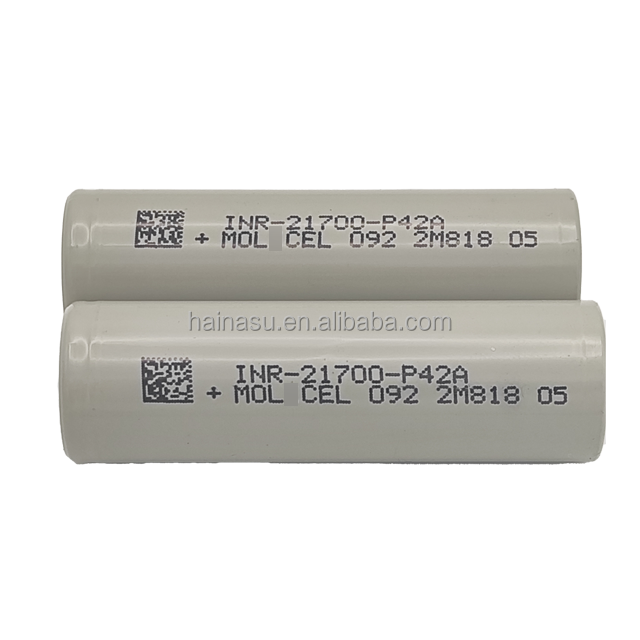 P42a 21700 Original Battery 4200mah 30a Battery 21700 Molicel Inr P42a Nominal Capacity 4000mah Continuous Discharge 30a