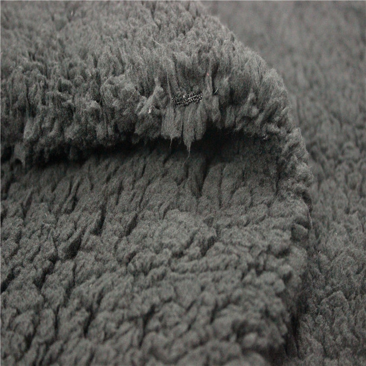 2022 HOT 100% Polyester imitation lamb wool fabric soft shu velveteen fabric for Garment/Bedding/Blanket