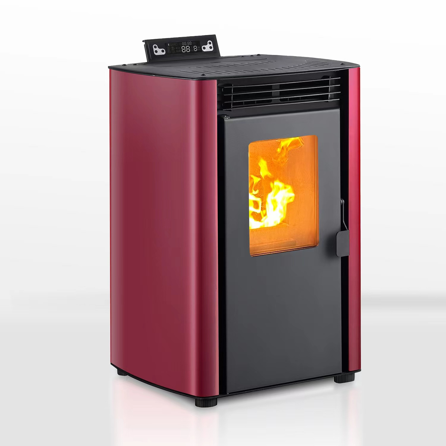 6kw small Pellet Stove with remote