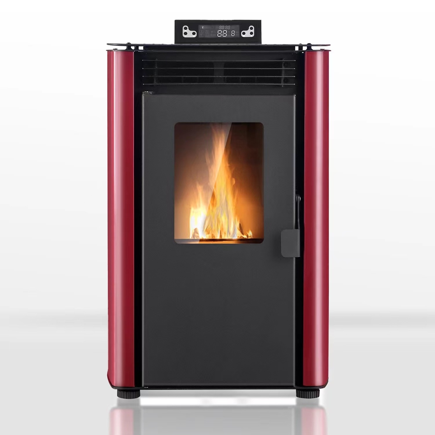 6kw small Pellet Stove with remote