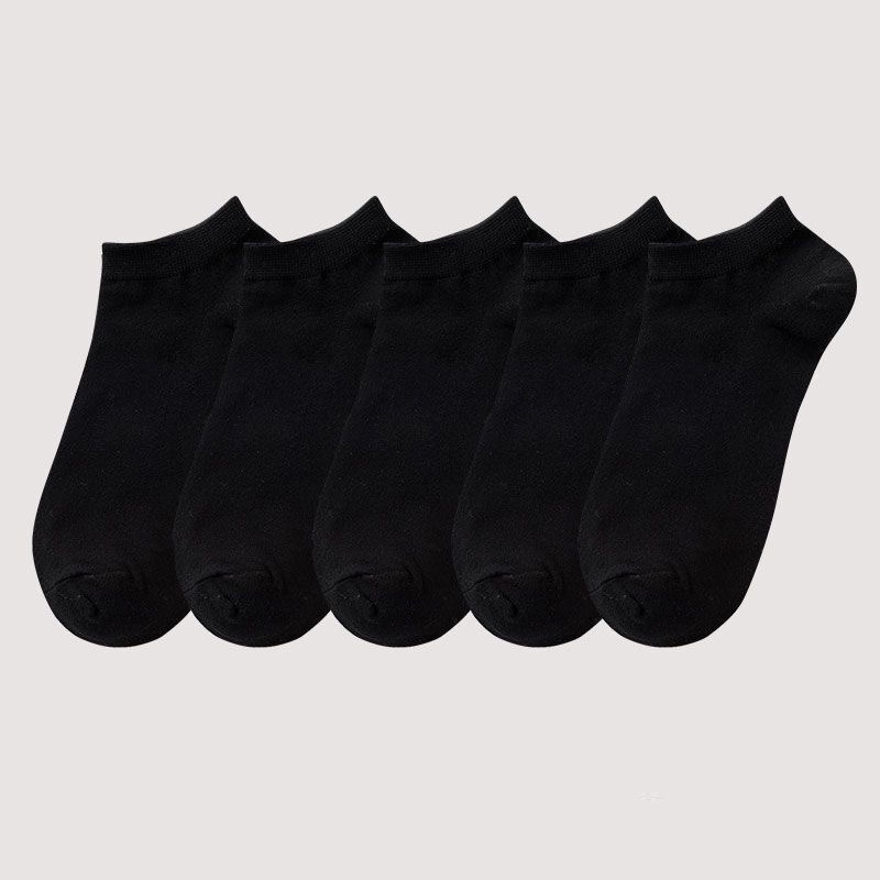 Wholesale Cheap Unisex Ankle Plain Socks Custom Logo Socks  Cheap Stocking Wholesales Ankle Men Socks