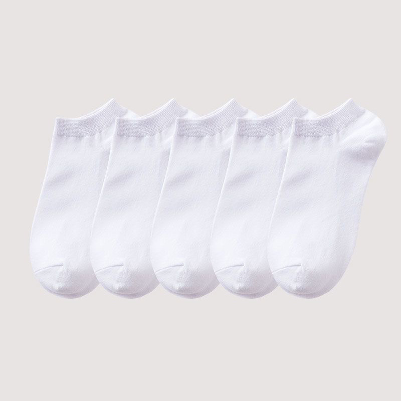 Wholesale Cheap Unisex Ankle Plain Socks Custom Logo Socks  Cheap Stocking Wholesales Ankle Men Socks