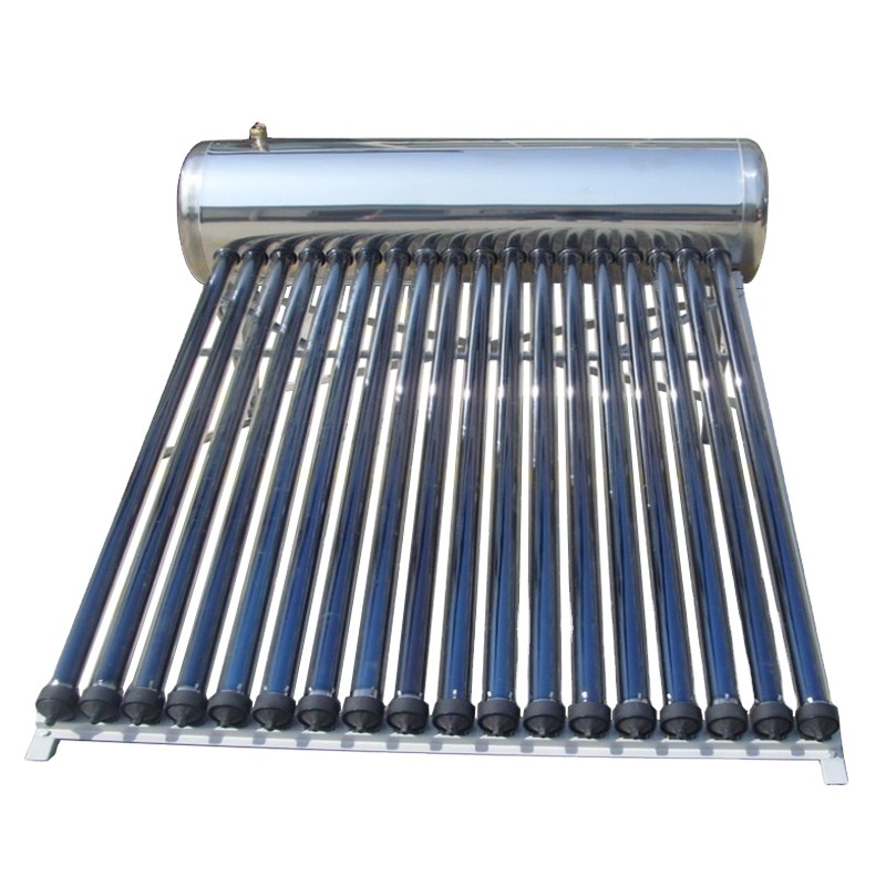 High quality pressure heat pipe vacuum tube roof solar water heater heating system solar water heater kits