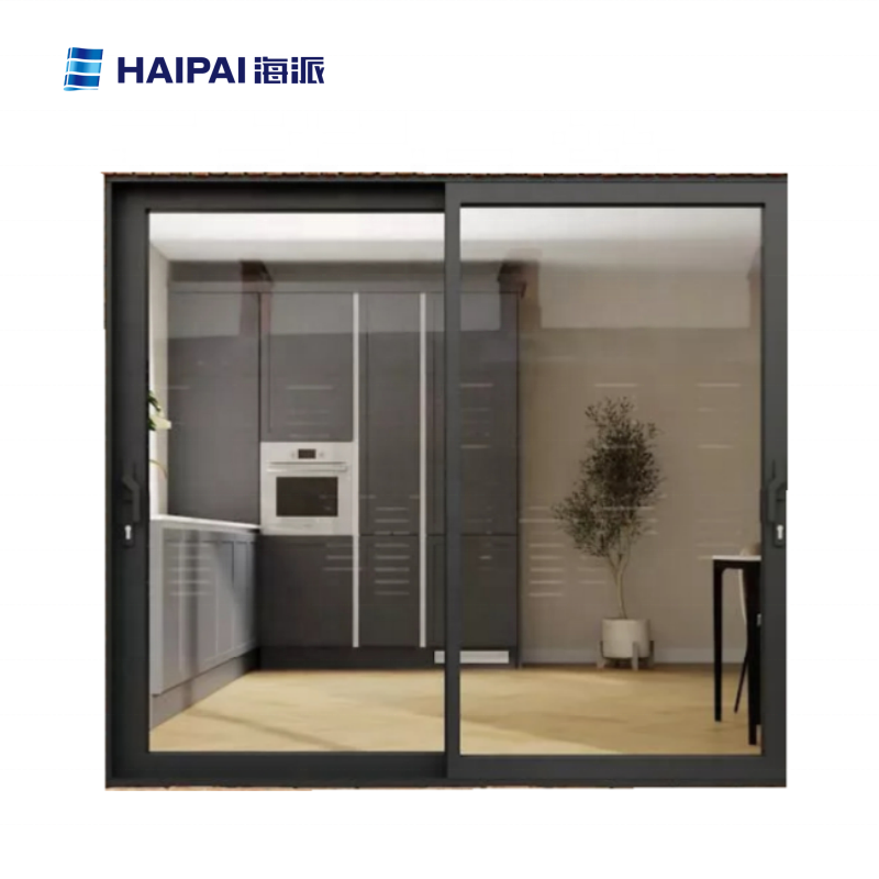 Glass Sliding Door Double Glazed Aluminium Patio Door American Style 4-panel Bedroom Modern Aluminum Alloy Sound Insulation