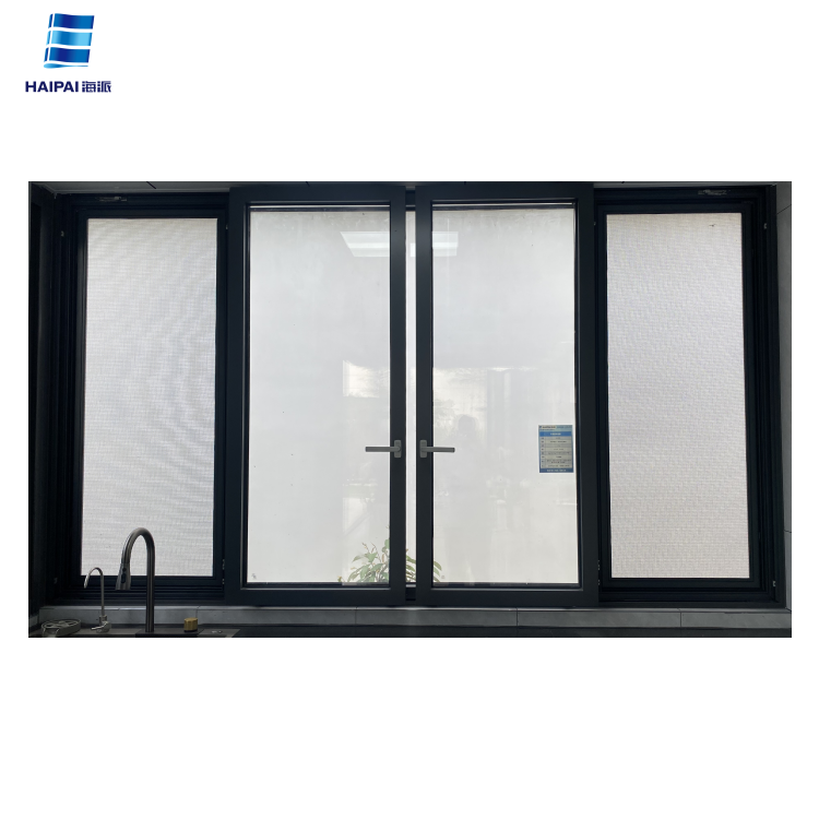 Modern Style Broken Bridge Inverted Sliding Window with Heat Insulation for Kitchen Bar or Workshop