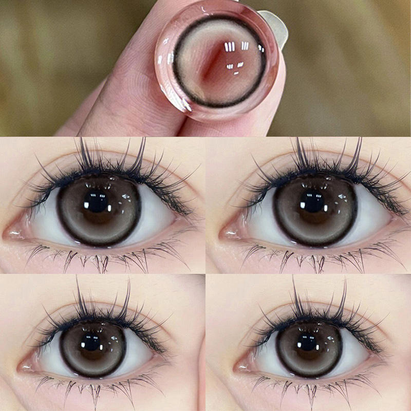 HOT sales New look color contact lens beautiful style wholesale yearly disposable colored eye contact