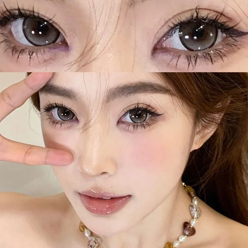 HOT sales New look color contact lens beautiful style wholesale yearly disposable colored eye contact