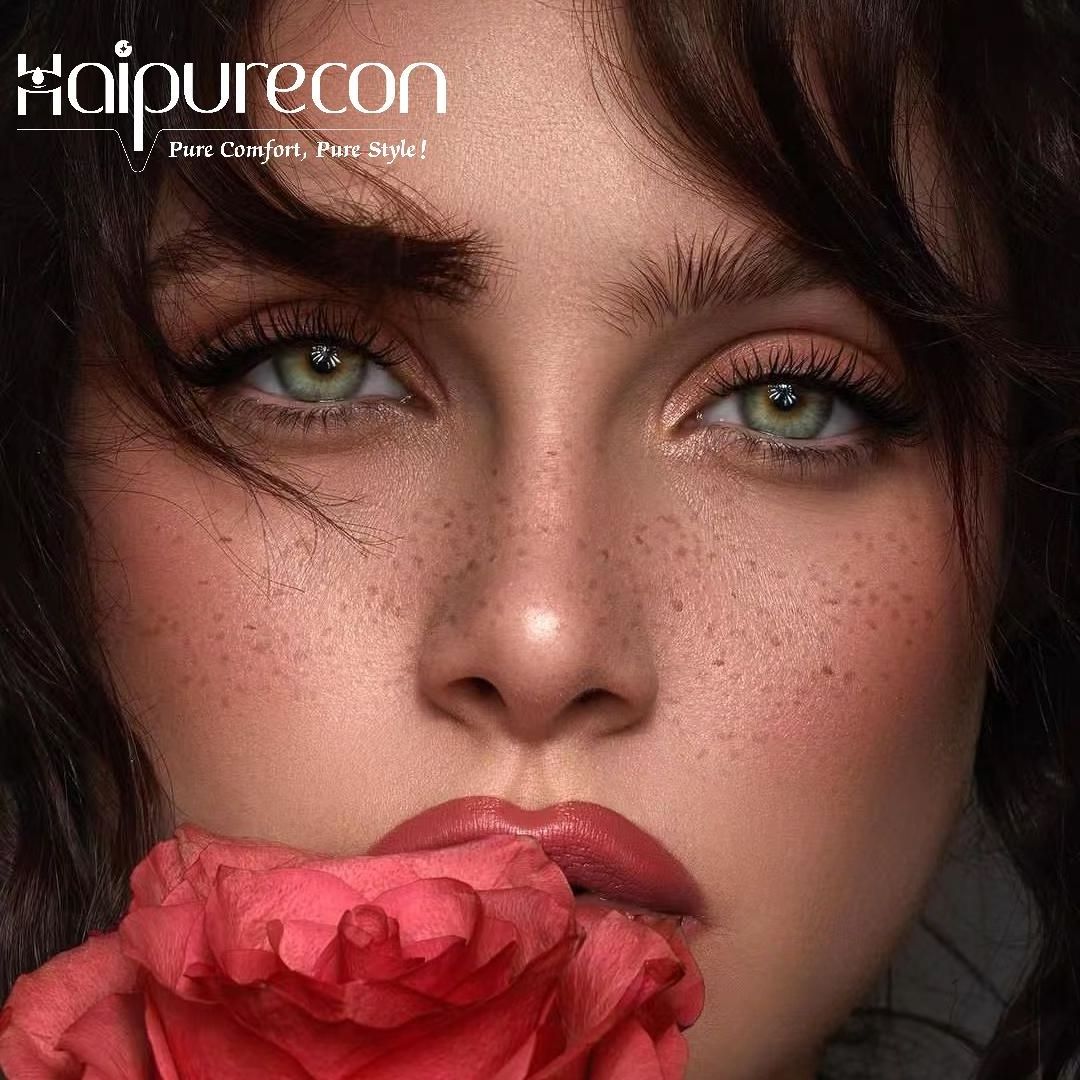 Haipurecon natural colors dream color contact lenses mirrored contact lenses  lente de contacto