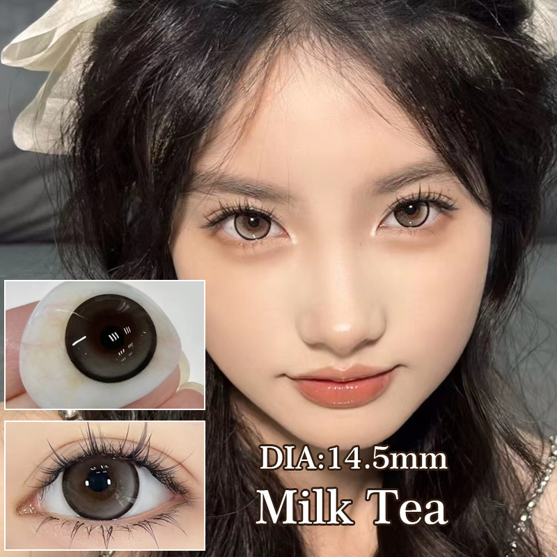 HOT sales New look color contact lens beautiful style wholesale yearly disposable colored eye contact