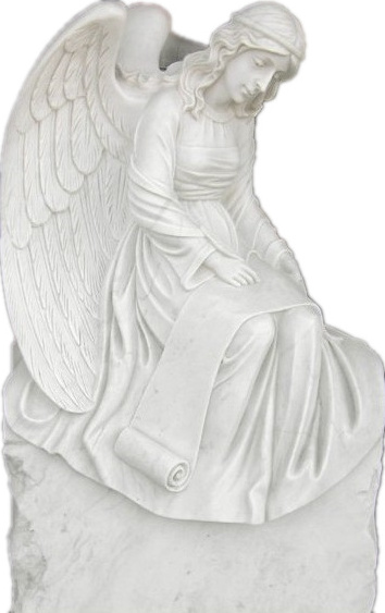 Angel wine heart book granite marble figure monuments headstones grave yard tombstones