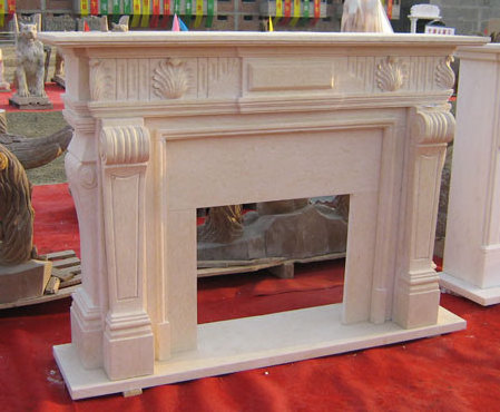 White Stone Marble Or Limestone Fireplaces Sets Mantel Sculpture At Client's Designs indoor antique white marble fireplace