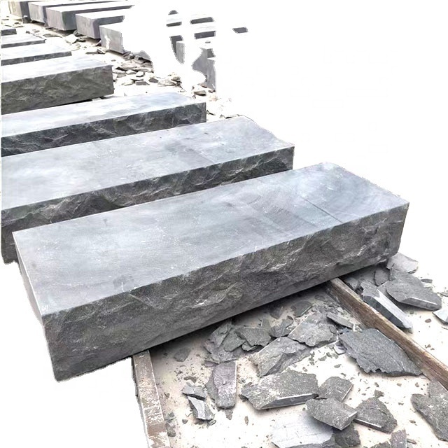 Manufacturer Wholesale Floor Stone Paving Tiles Luxury Blue Limestone China Blue Limestone Steps price