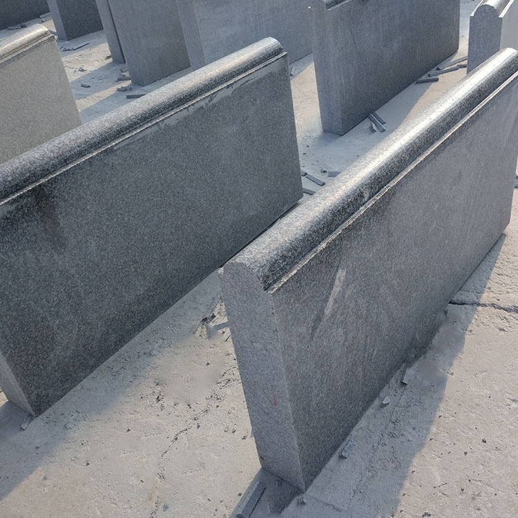 Granite Stair Stone Tread Natural Stone Antislip Grey Granite Stair Granite Bullnose Step Stair