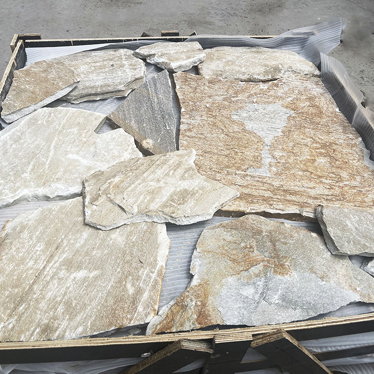 Cheap Irregular Slate Tiles Stone Pavers Random Flagstone Flooring Crazy Flagstone slate tiles