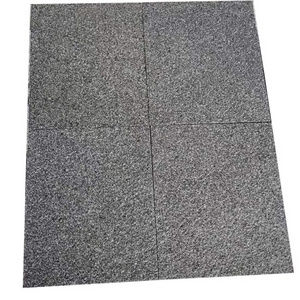 China Factory Manufacture Shandong 2cm G654 Dark Grey Granite Stone Tiles Paving Stone Outdoor