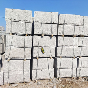 Customized Project wall block stone G603 Exterior Mushroom Stone Rock Face Retaining Wall Blocks