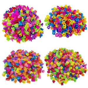 Wholesale Butterfly shape glitter hair accessories little girls mini hair claw butterfly clips