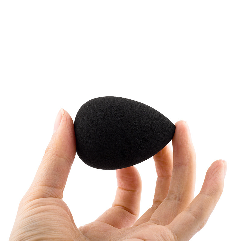 ONLY 1 PC Latex Free Facial Sponge Blender Black Soft Beauty Sponge makeup blender