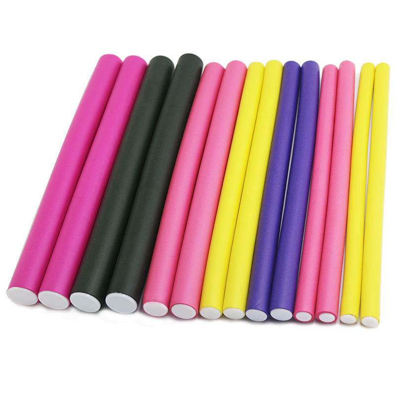 Soft Foam Flexi Twist Curling Rods Beauty Salon Heatless Flexible Hair Rollers Curlers  for Short Long Hair