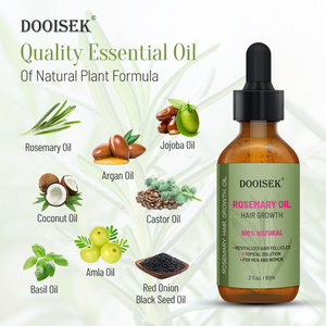 100% Natural Organic Nourishing Promote Serum Hair Growth Rosemary Essential Oil Hair Regrowth Treatment