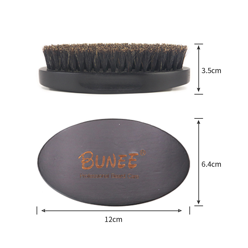 High quality New Style Hair Brush Bristle 360 Wave Brush  Men Beard Brush