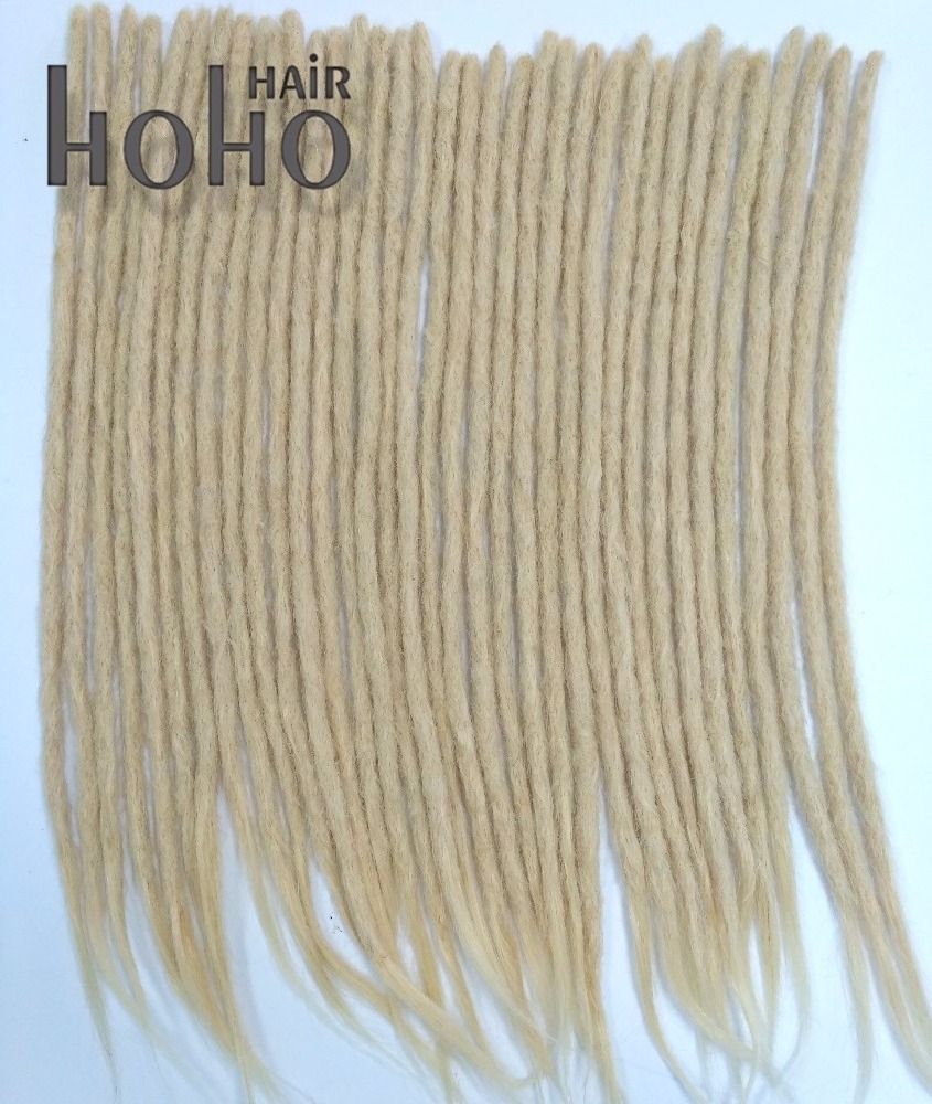 Fashionable crochet blonde 20 inch brazilian hair extensions dreadlocks