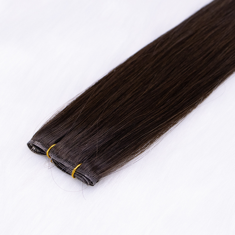 Invisible Genius Weft Hair Extension 12a Double Drawn Virgin Russian Seamless Pu Skin New Genius Weft