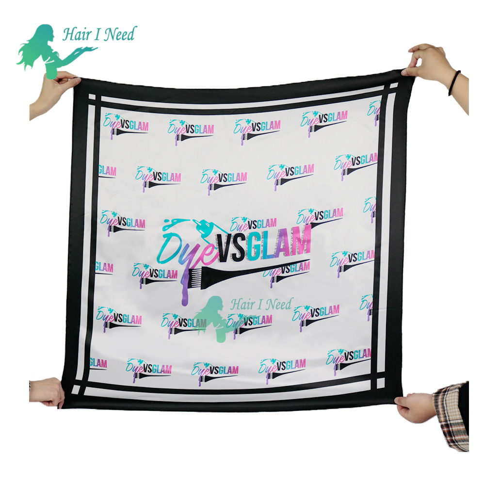 custom logo luxury scarf silk scarves in bulk scarf women hijab