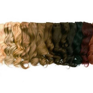 NEW TREND SETTER TANGLE FREE ITALIAN DOUBLE DRAWN RAW HALO HAIR EXTENSIONS CERTIFIED HUMAN HAIR BUNDLES HAIR KING INDIA