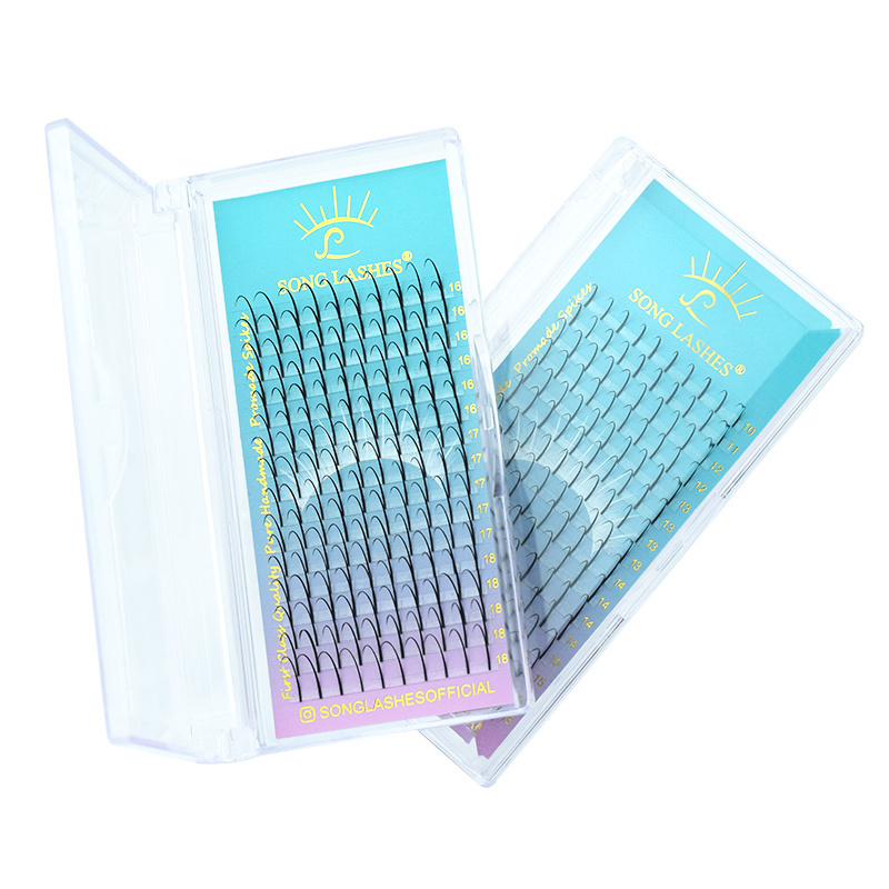 song lashes top quality 0.07 C/D curl 10-18 mm MIX hands made Spike Wispy Eyelash extension