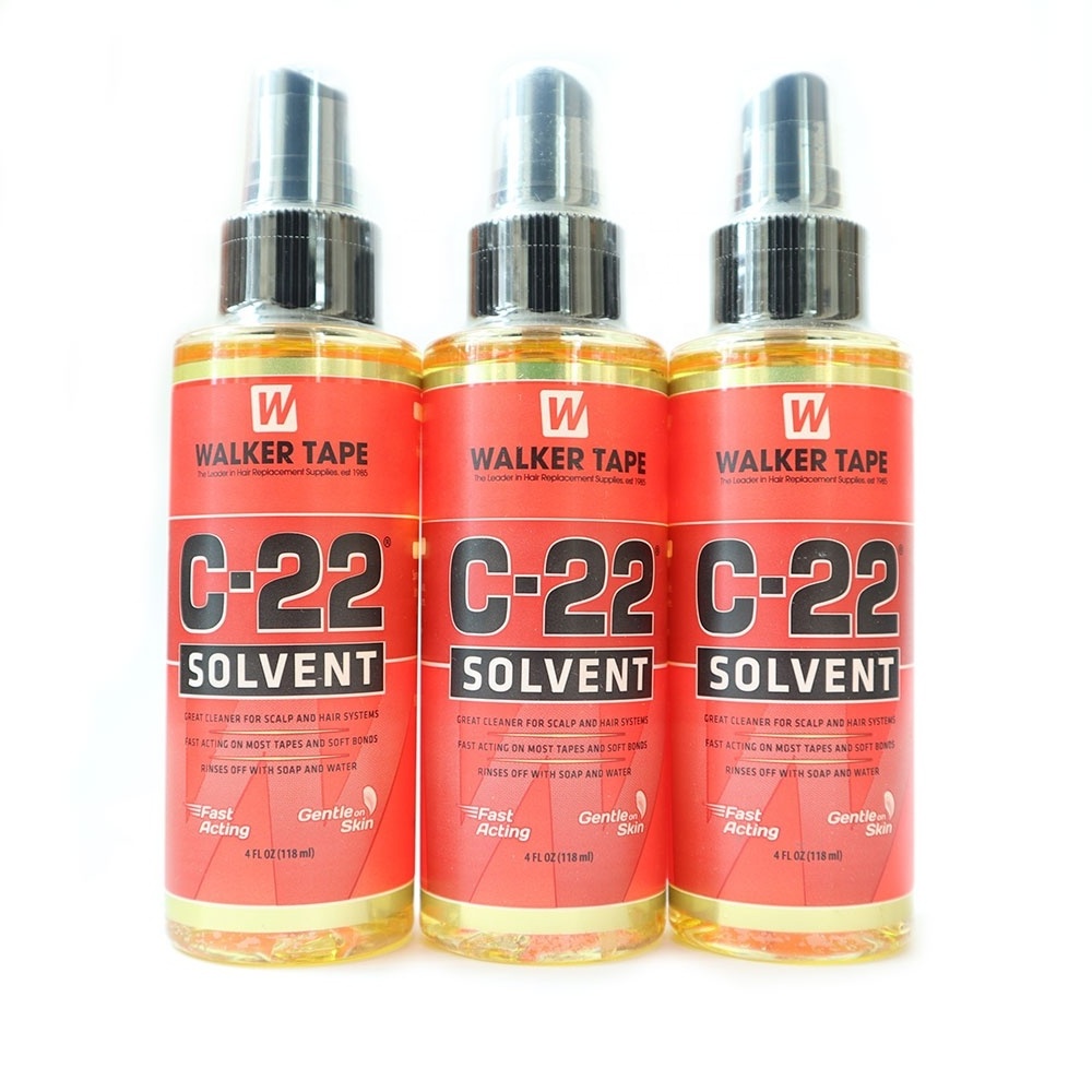 Lace tape glue releaseWalker Tape C22 Solvent 4Oz Spray For Lace Wigs & Toupees Adhesive remover