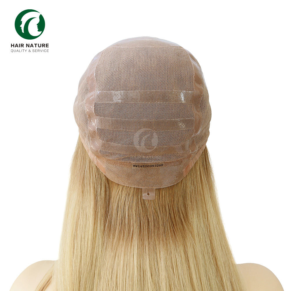 MW45 Natural Straight Chniese Virgin Remy Hair Medical Wig for Women