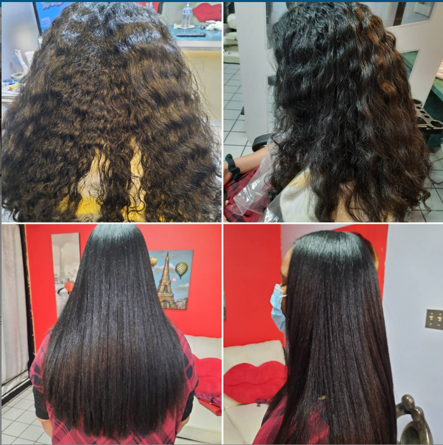 Salon use Japanese hair straightening cream ultrasonic cold hair relaxer permanent hair straight rebonding cream