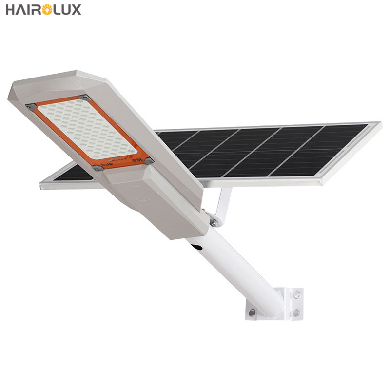 Factory Price Project 100W 200W High Lumen Waterproof IP65 Energing Saving LED Solar Street Lights