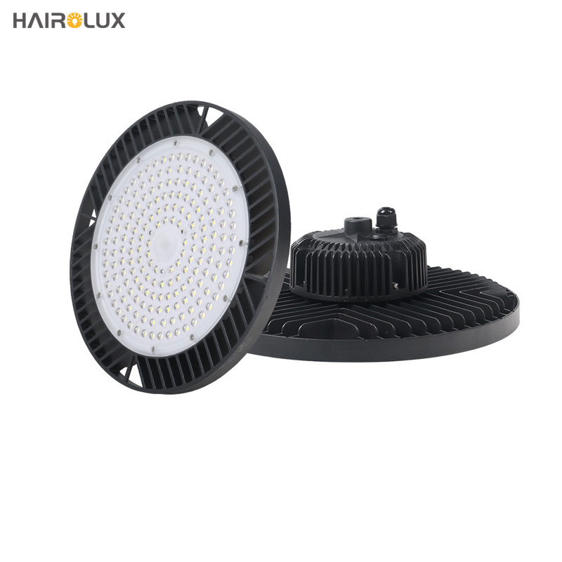 Industrial Warehouse Energy Saving 100w 150w 200w UFO high bay cover led high bay light