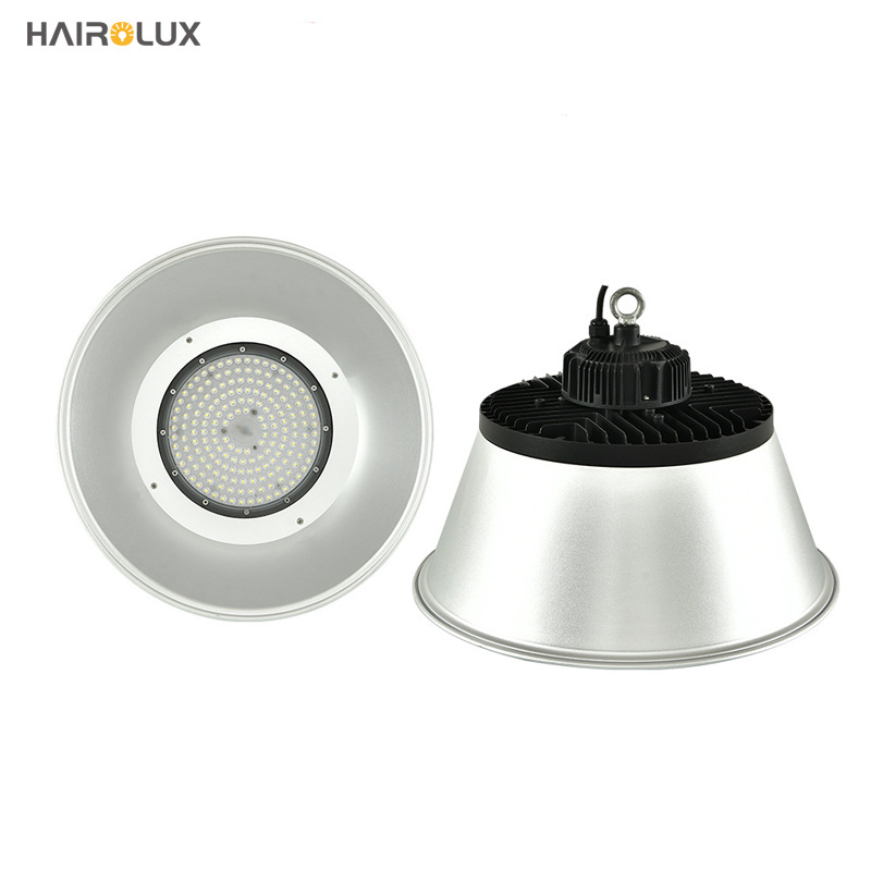 Industrial Warehouse Energy Saving 100w 150w 200w UFO high bay cover led high bay light