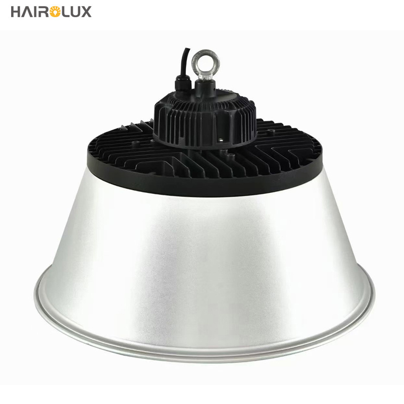 Industrial Warehouse Energy Saving 100w 150w 200w UFO high bay cover led high bay light