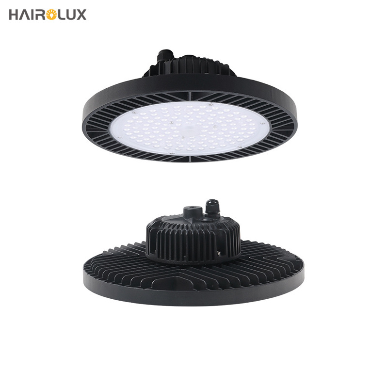 Industrial Warehouse Energy Saving 100w 150w 200w UFO high bay cover led high bay light