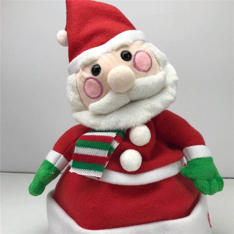 Christmas Series Christmas Hats Can Singing Dancing Funny Hats Electric Stuffed Plush Toys