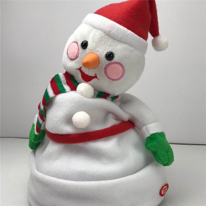 Christmas Series Christmas Hats Can Singing Dancing Funny Hats Electric Stuffed Plush Toys