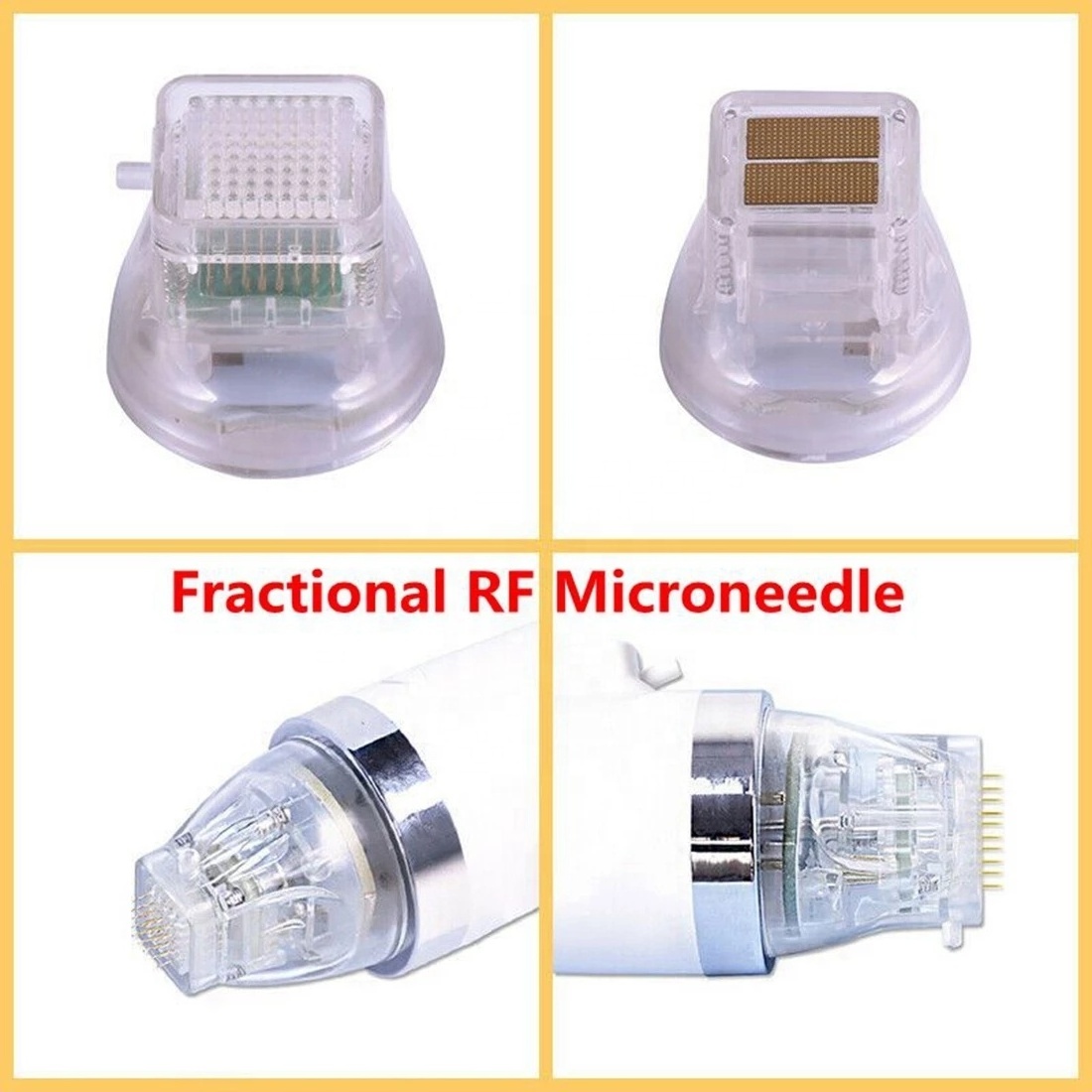 Cartridge Needle Tattoo Beauty Fractional RF Gold Cartridge 10pin 25pin 64pin and Nano Microneedle