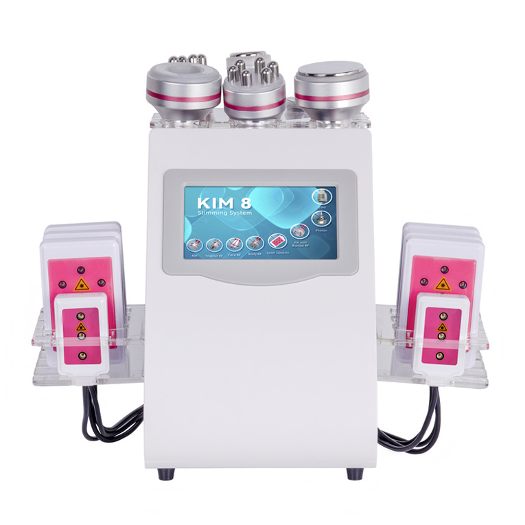 liposuction portable Kim 8 radiofrequency rf 40k cavitation 9 in 1 slimming machine