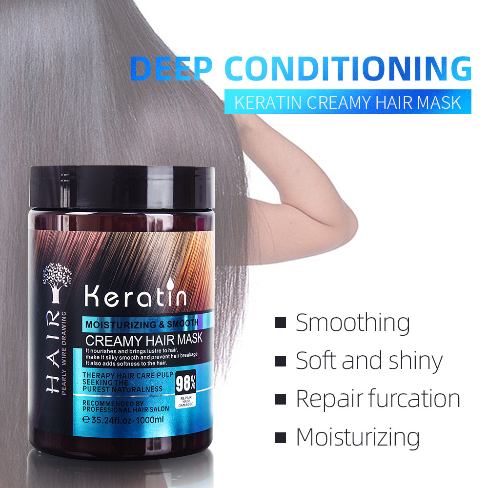 Wholesale professional protein collagen keratin treatment hair care deep moisture collagen hair mask