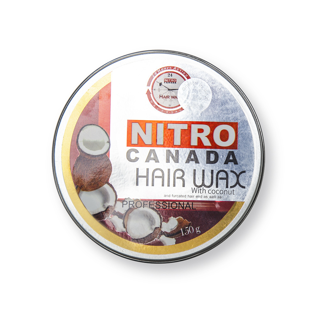 China manufacturer Private label free sample professional strong hold OEM pomade turkey gel  canada nitro hair wax